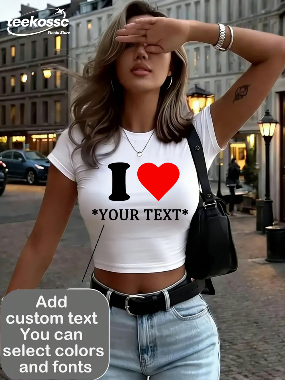 Crop Top Crochet - Custom Cotton Crop Tops Womens Customize