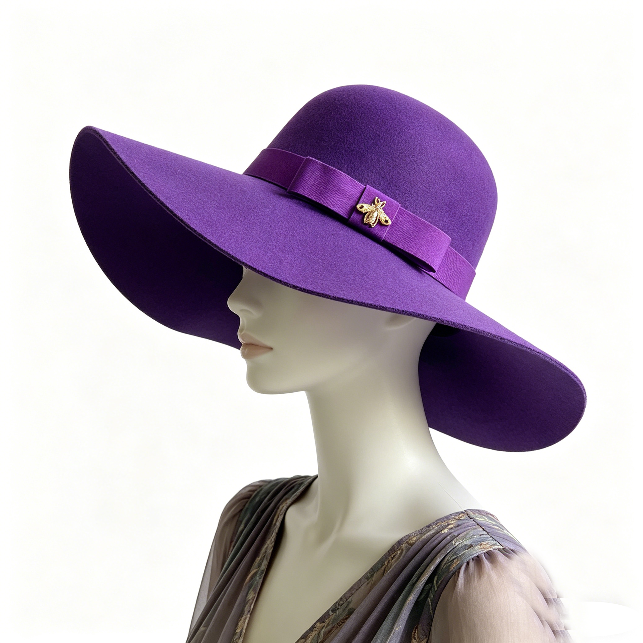 Women Fedora Hat Vintage Lady  – Hat Floppy Wide Bewertung und Preis