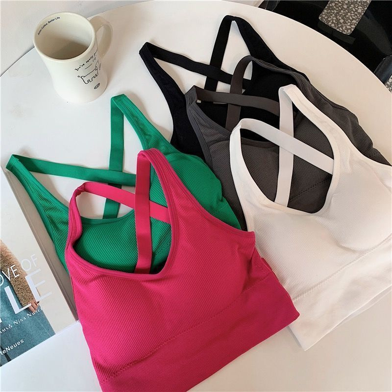 Sexy Sports Bra Yoga Bra Fitne – Bralette Triangle Set Bewertung und Preis
