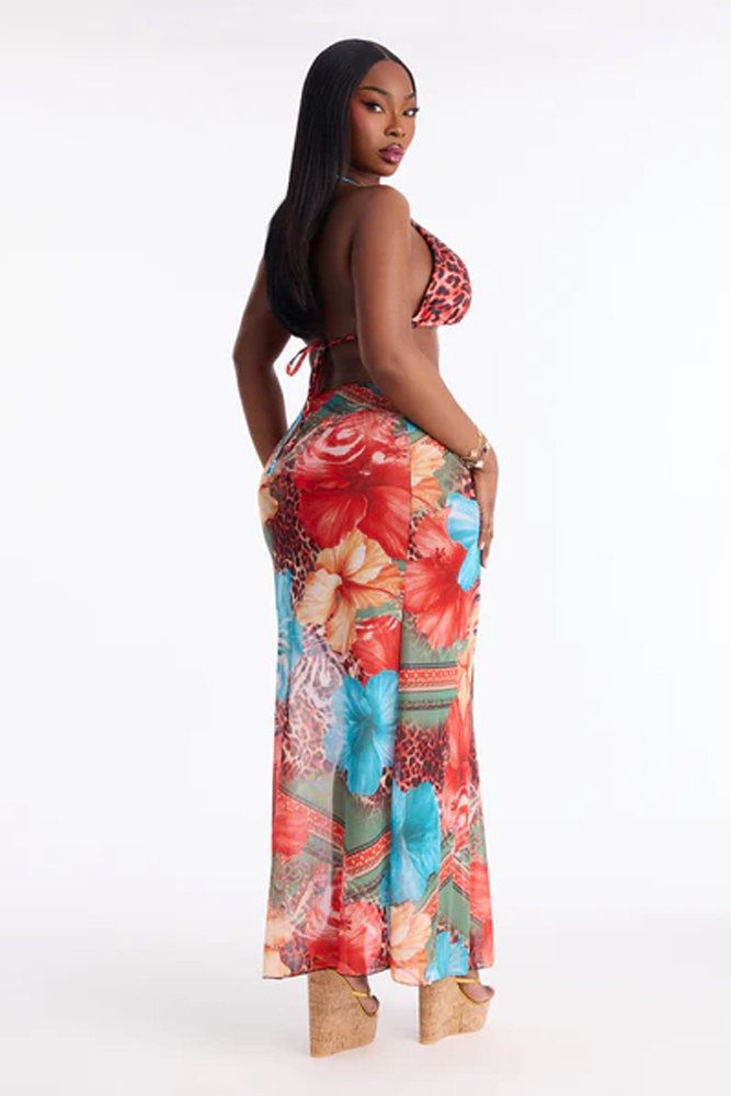 Women Plus Size Summer Boho Fl – Maxi Dress Halter Bewertung und Preis