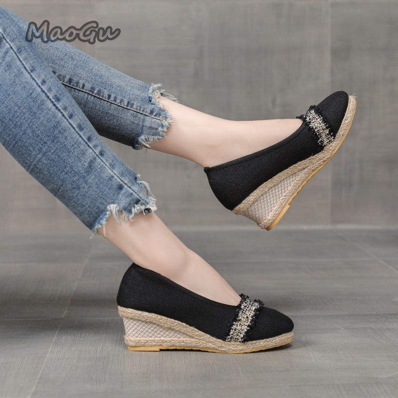 Women's Espadrille Wedges Shoe – Wedge Espadrille Women Bewertung und Preis