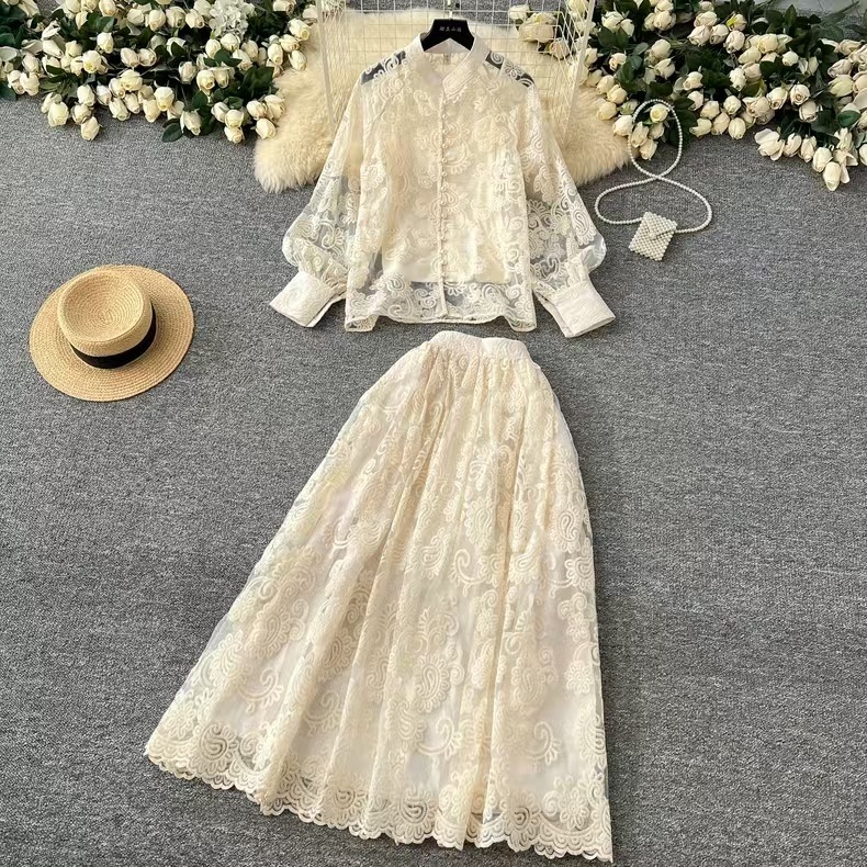 Elegant 2 Piece Long Dress Wom – Midi Skirt Floral Bewertung und Preis