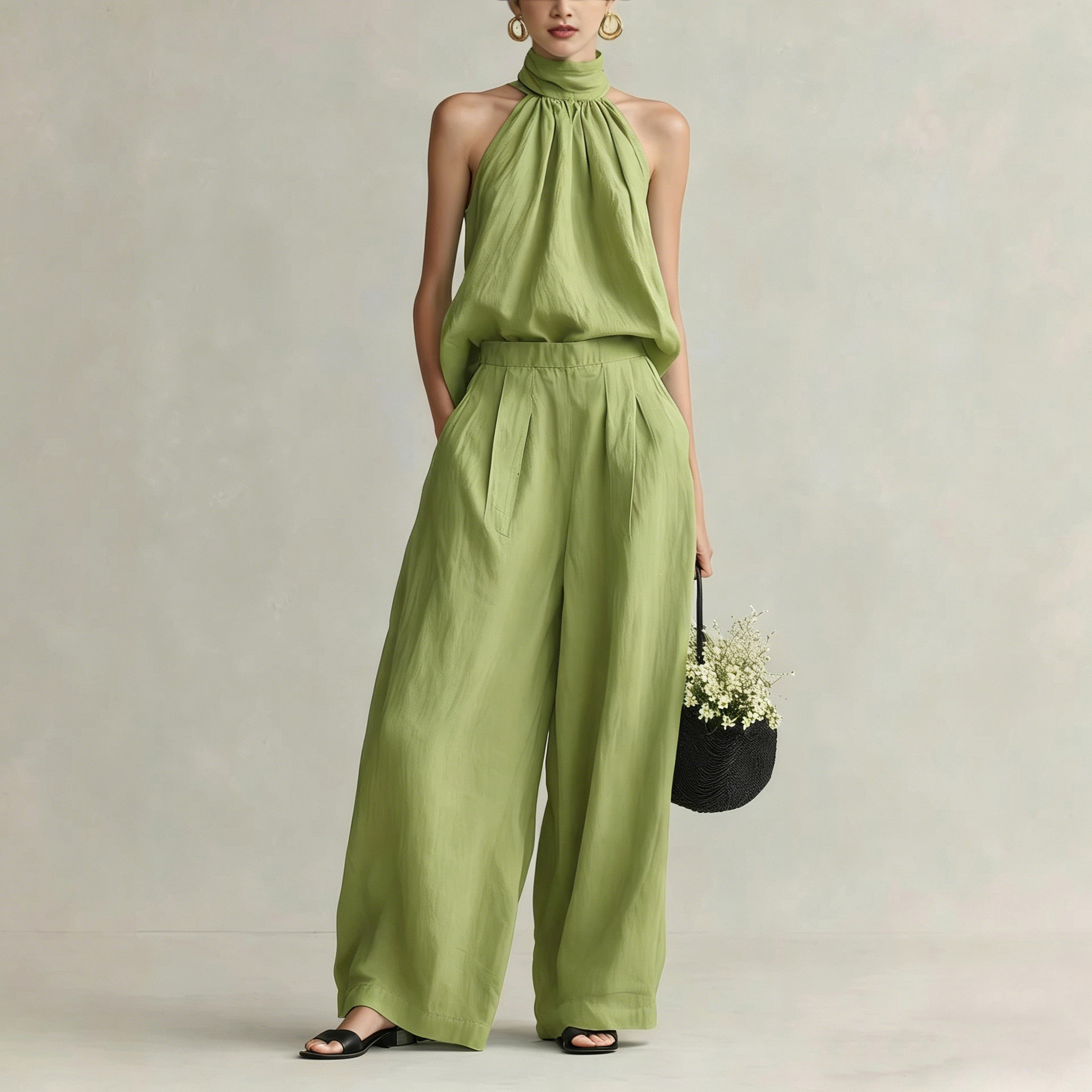 Women's 2026 Summer New Style  – Linen Pant Wide Bewertung und Preis