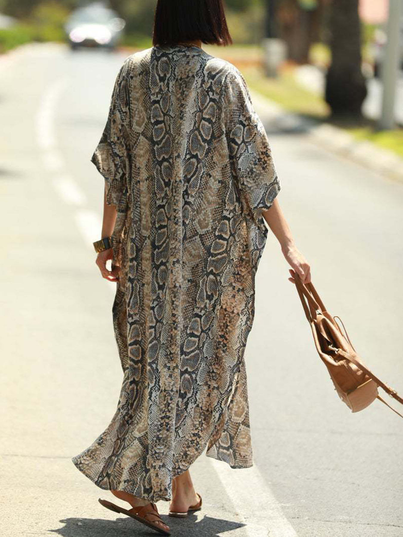 Bohemian Print Beach Cover-Up  – Cover Up Kaftan Bewertung und Preis