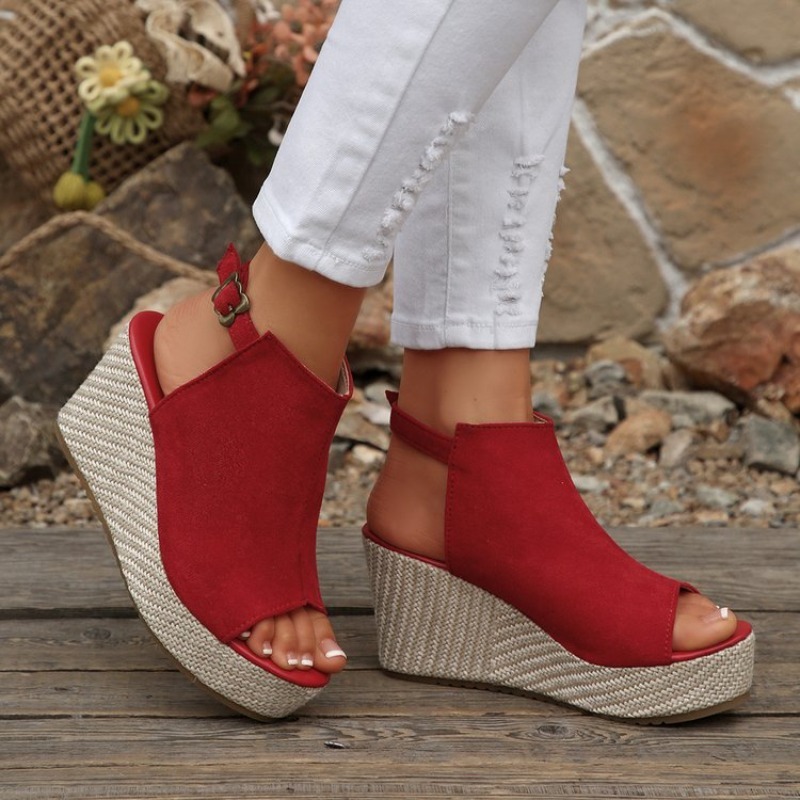 Women Sandals Summer Wedge Pla – Wedge Espadrille Women Bewertung und Preis