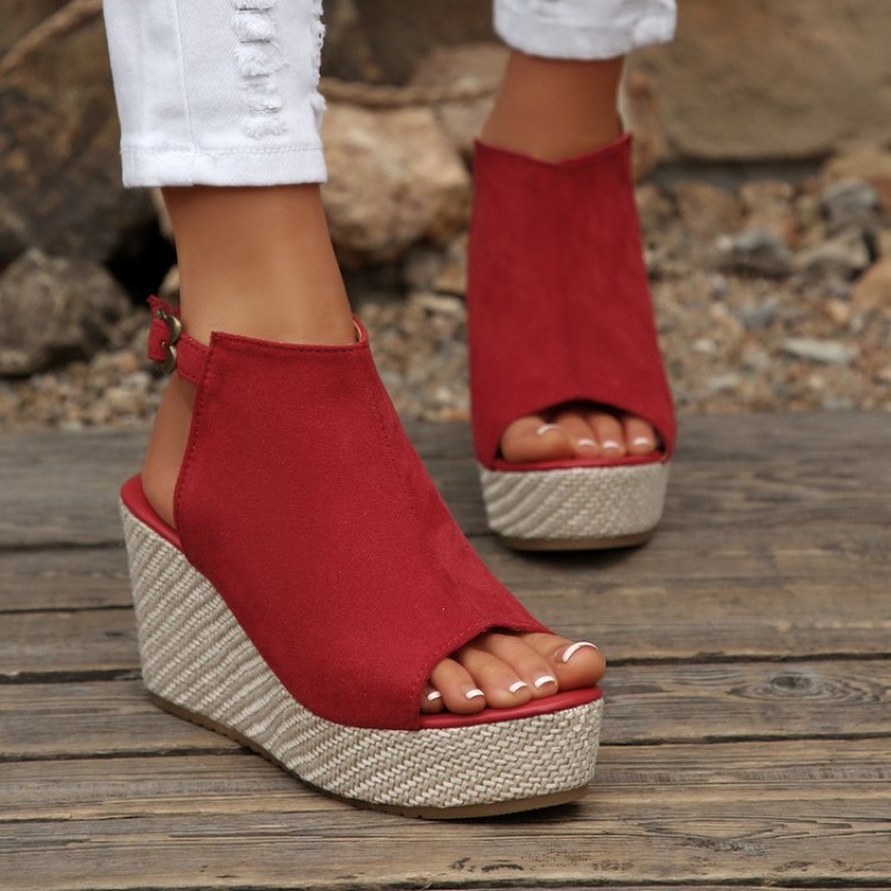 Women Sandals Summer Wedge Pla – Wedge Espadrille Women Bewertung und Preis