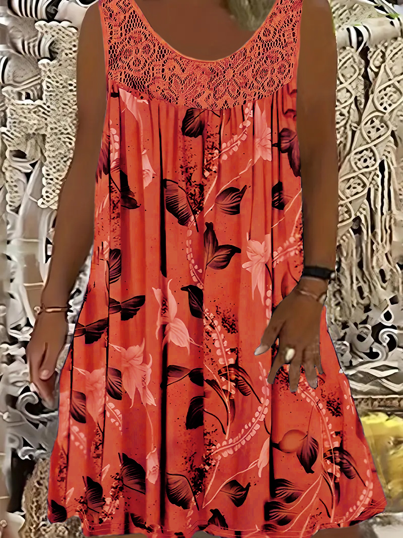 Plus size women's sleeveless r – Romper Floral Print Bewertung und Preis