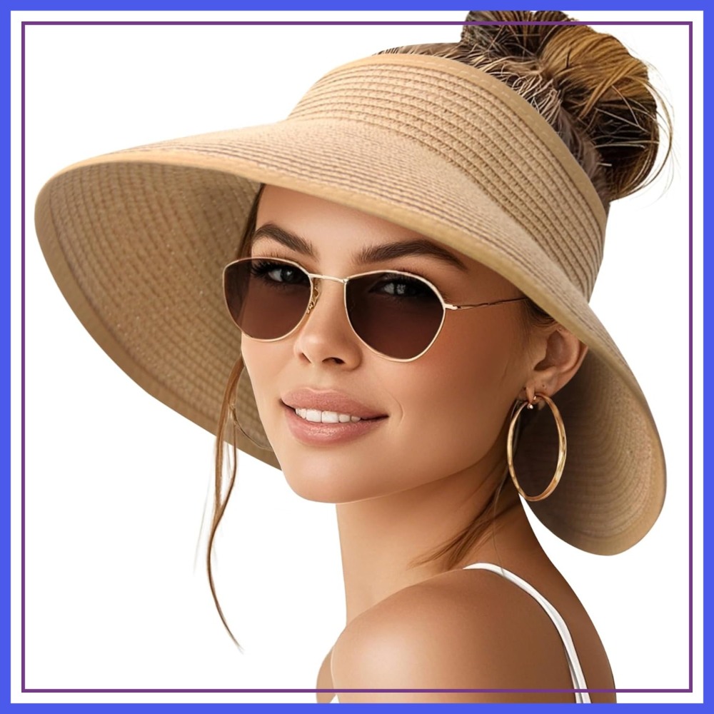 Women Wide Brim Straw Beach Ha – Hat Floppy Wide Bewertung und Preis
