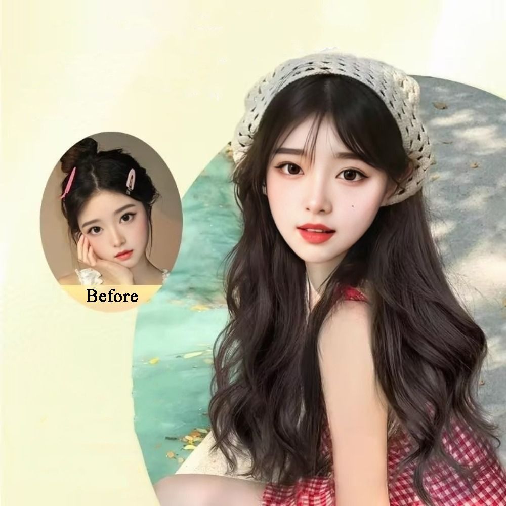 Fashion 65CM Wig Triangle Head – Headband Summer Knit Bewertung und Preis