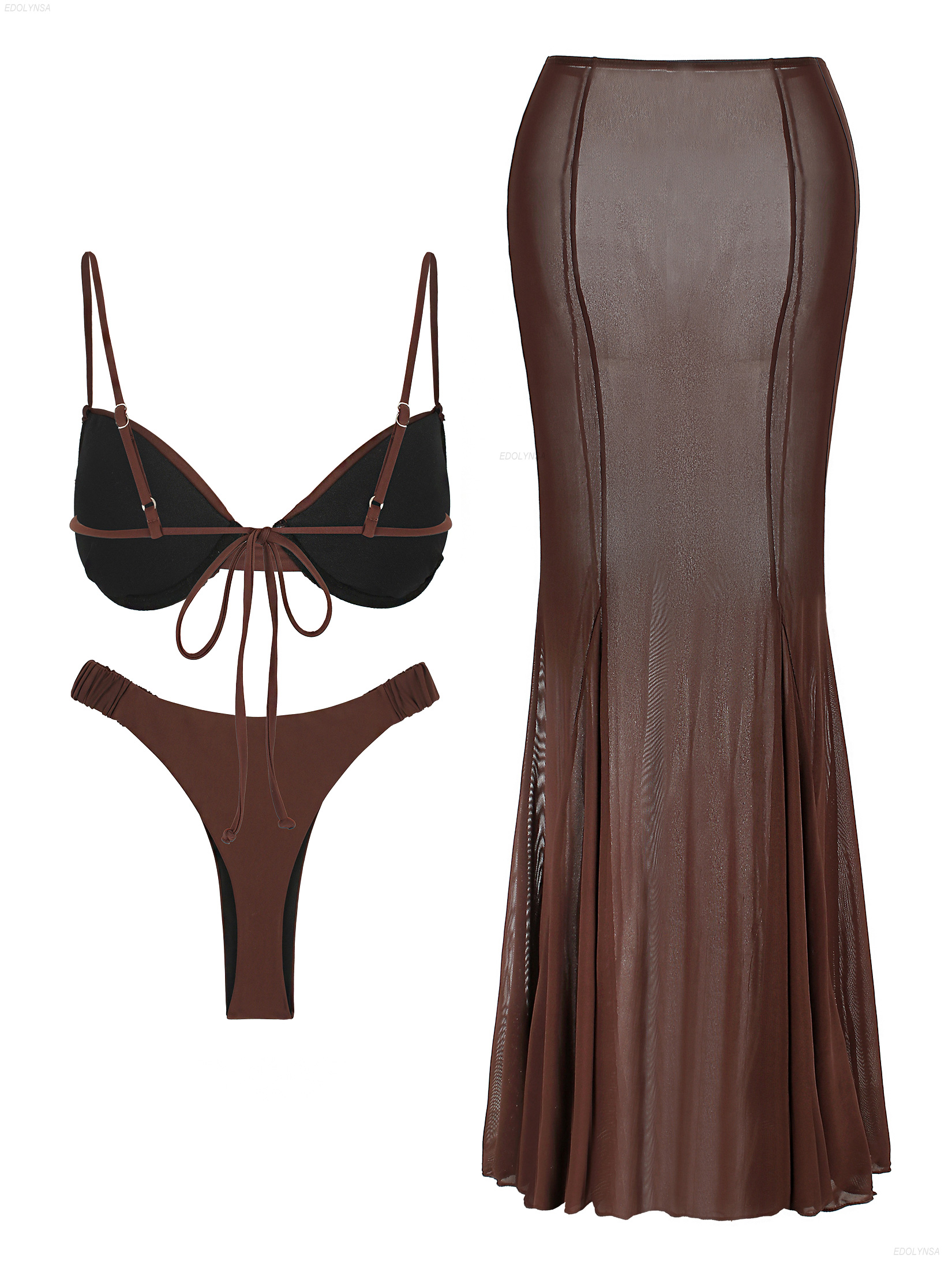 Ruched Bathing Suit with Cover – Swimsuit Bikini Ruched Bewertung und Preis