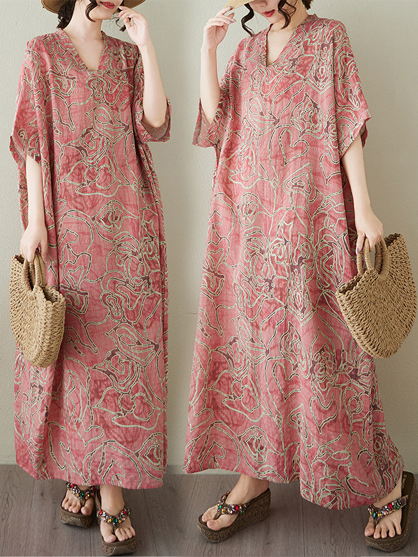 Knee-Length Wrap Long Dress Su – Linen Dress Wrap Bewertung und Preis