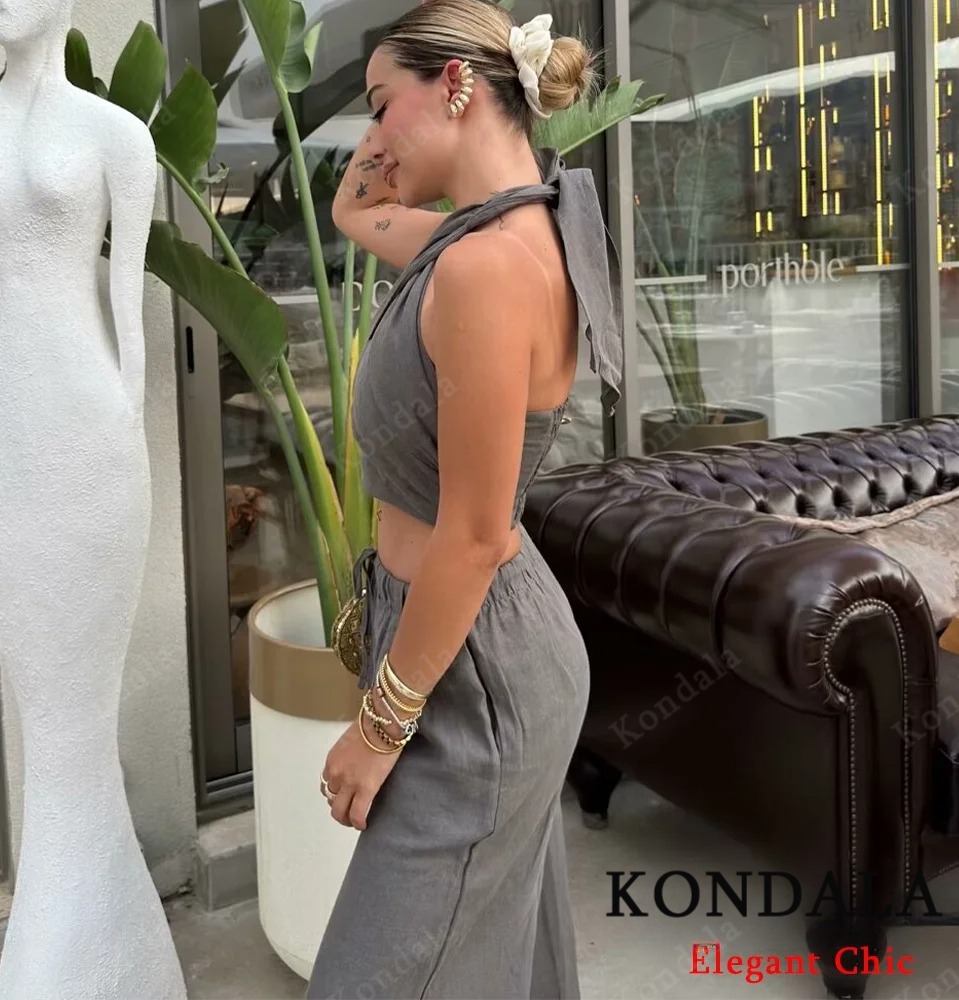 KONDALA Sexy Casual Crossover  – Linen Pant Wide Bewertung und Preis