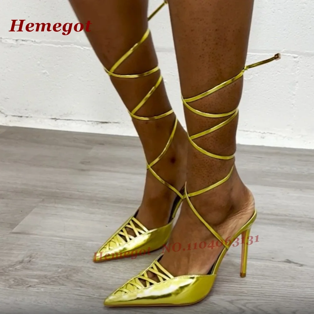Patent Leather Cut Out Sandals – Sandal Strappy Heeled Bewertung und Preis