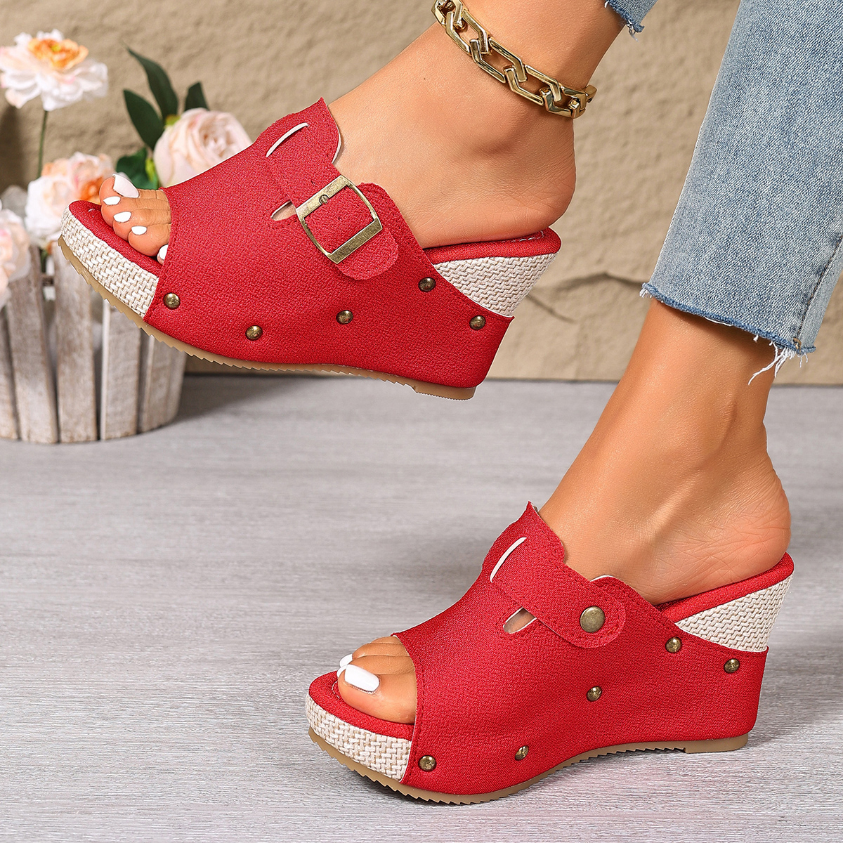 Summer Women's Espadrille Wedg – Wedge Espadrille Women Bewertung und Preis