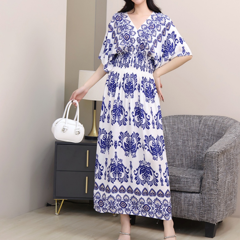 Colorful Casual Holiday Dress  – Midi Skirt Floral Bewertung und Preis