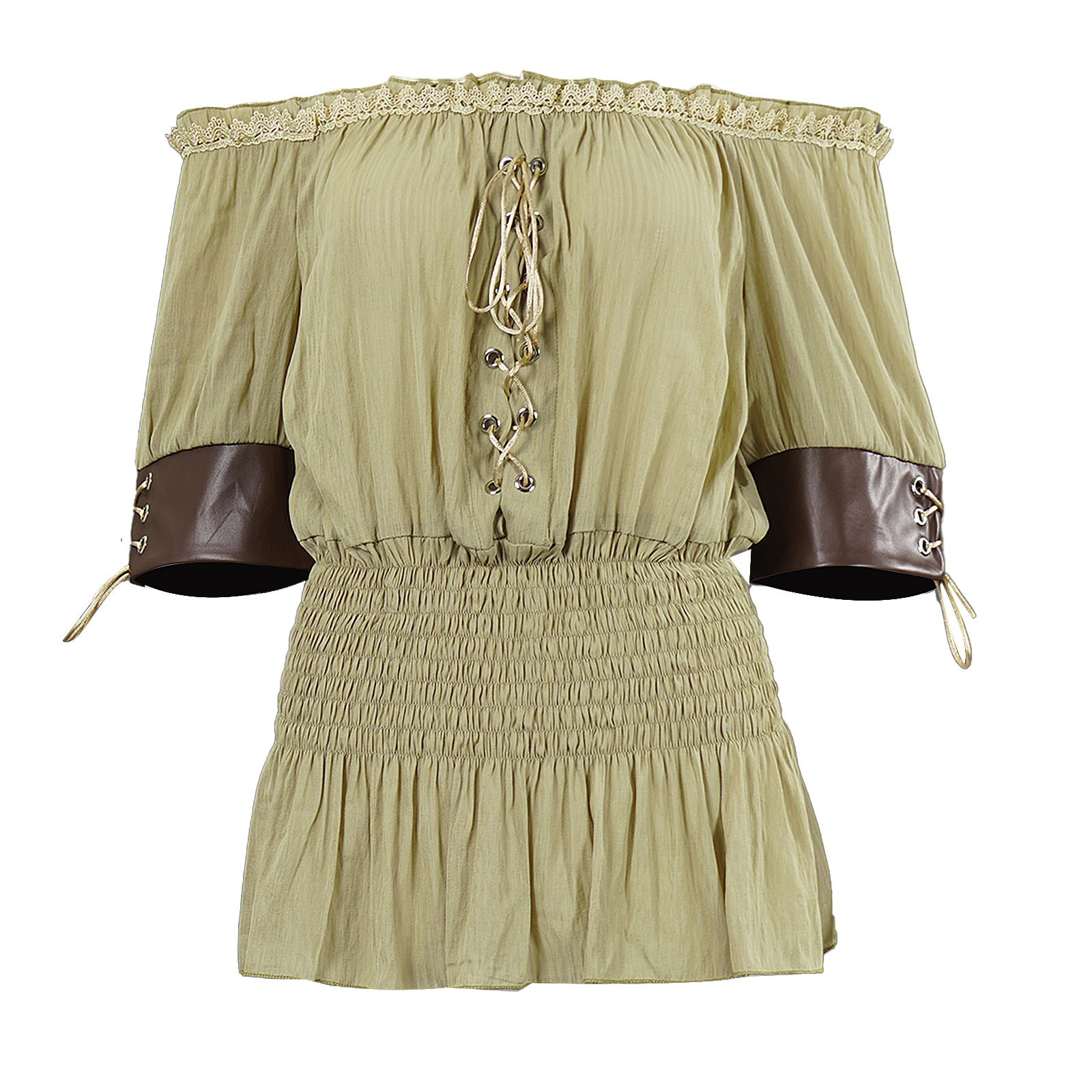 Women's Renaissance Pirate Blo – Blouse Off Shoulder Bewertung und Preis
