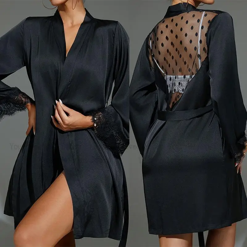 Short Kimono Black Sheer Mesh  – Kimono Sheer Floral Bewertung und Preis