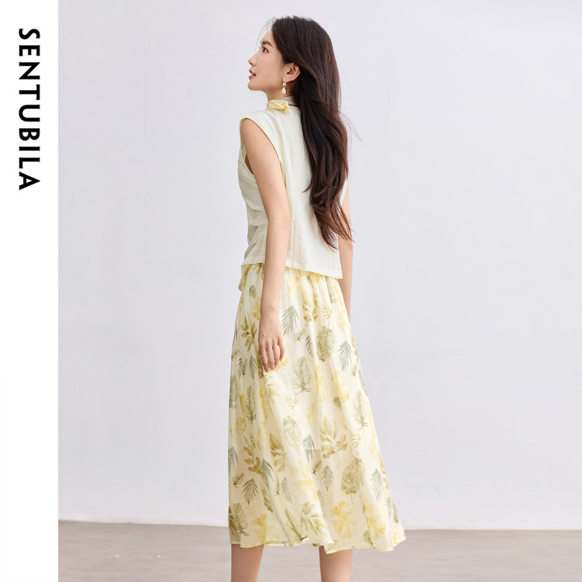 SENTUBILA Elegant Skirt Holida – Midi Skirt Floral Bewertung und Preis