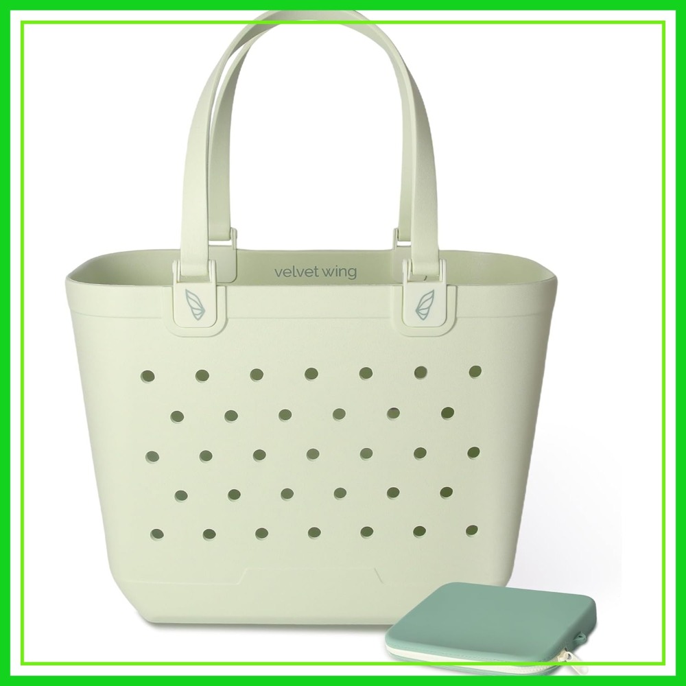 Large Rubber Beach Tote Bag -  – Tote Bag Beach Bewertung und Preis