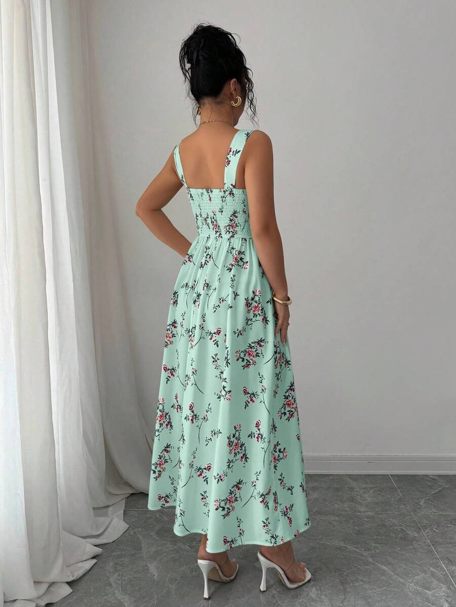 Mint Green Floral Midi Dress W – Midi Skirt Floral Bewertung und Preis