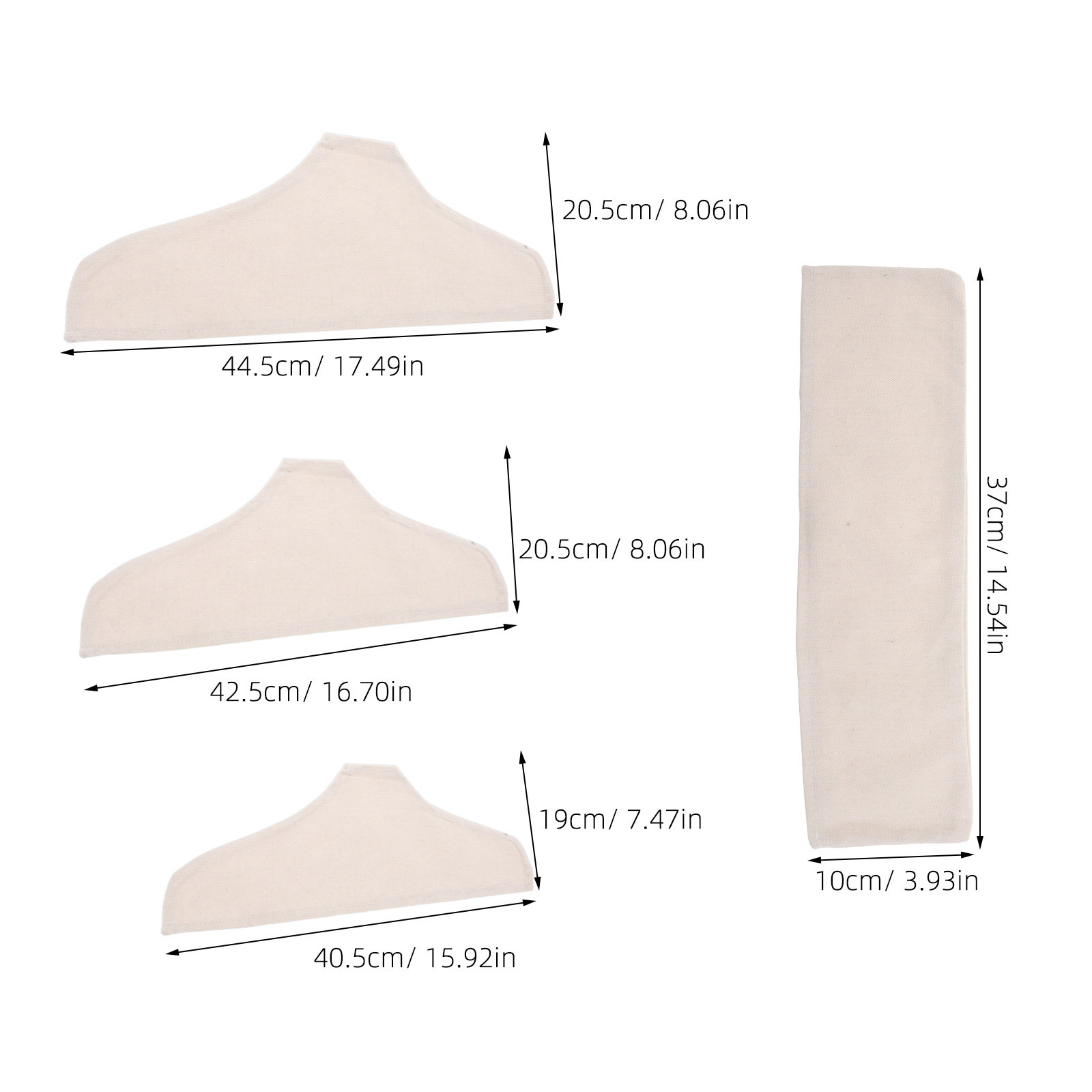 4pcs Anti Slip Hanger Cover Co – Linen Dress Wrap Bewertung und Preis