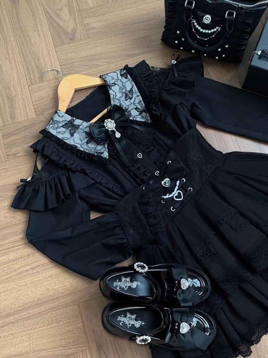 Harajuku Kawaii Skirt Sets Wom – Blouse Off Shoulder Bewertung und Preis
