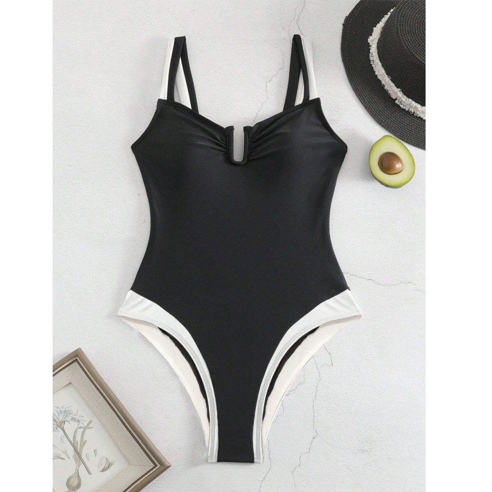 2026 Bikini Woman Tankini Deep – Swimsuit Bikini Ruched Bewertung und Preis