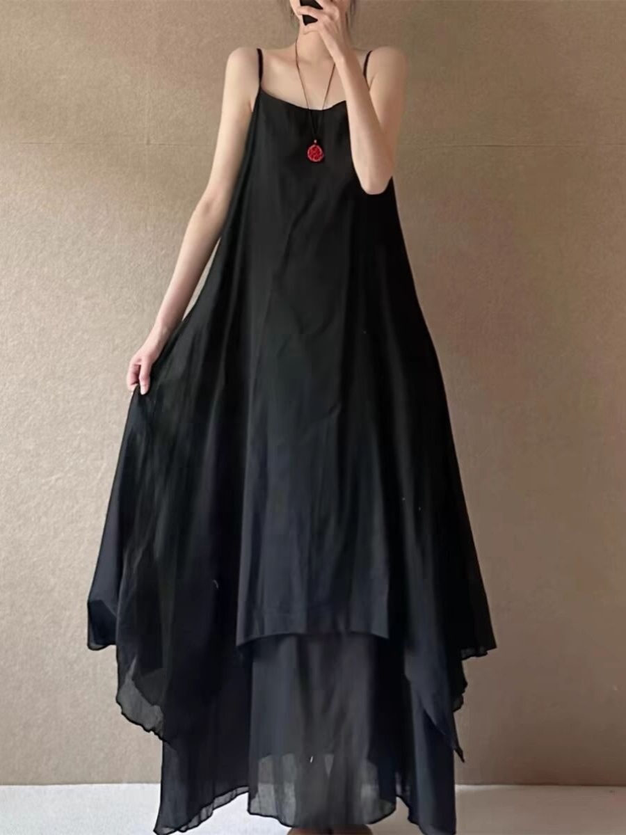 Stylish Large Size Cotton Line – Linen Dress Wrap Bewertung und Preis