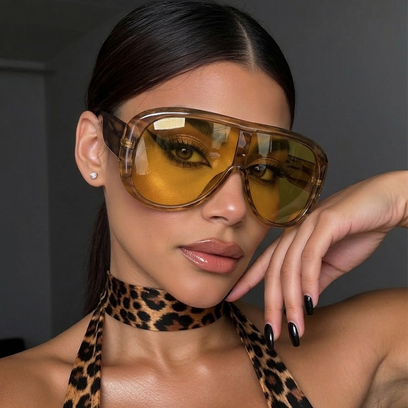 Oversized One Piece Large Fram – Sunglasses Cat Eye Bewertung und Preis