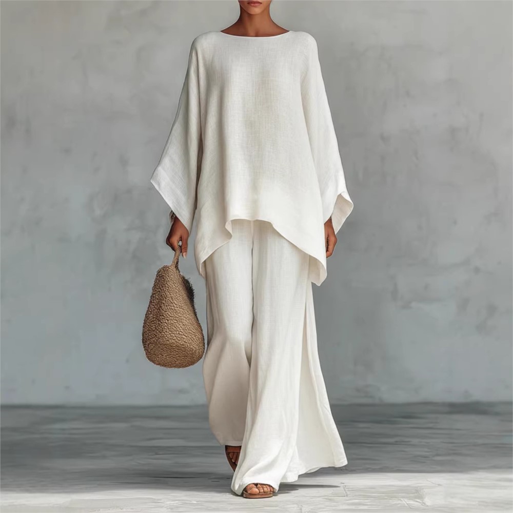 Fashion Linen Loose Long-sleev – Linen Pant Wide Bewertung und Preis