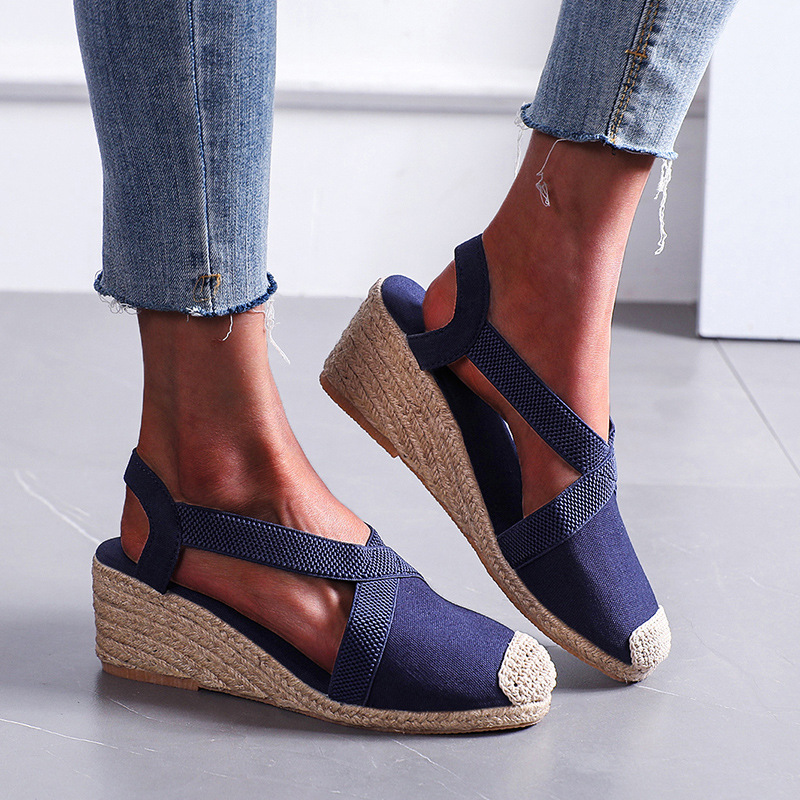 2026 Summer Women's Sandals St – Wedge Espadrille Women Bewertung und Preis