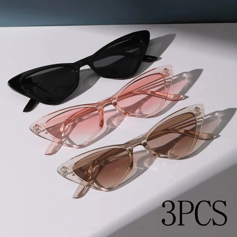3 Pairs Per Set Small Cat Eye  – Sunglasses Cat Eye Bewertung und Preis