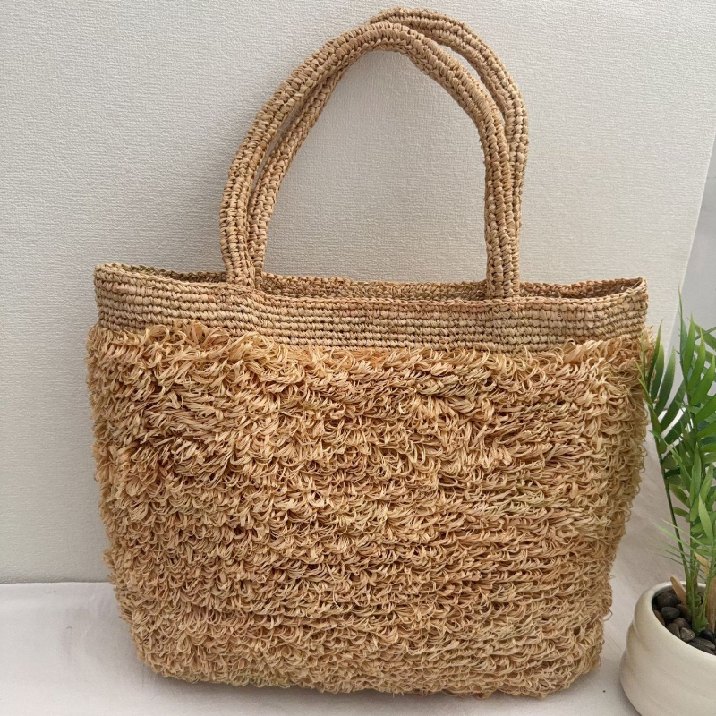 Raffia Hand-crocheted Shoulder – Crochet Bag Raffia Bewertung und Preis