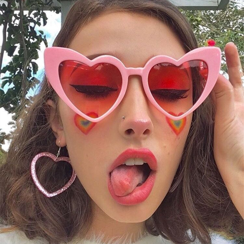 Love Heart Cat Eye Sunglasses  – Sunglasses Cat Eye Bewertung und Preis