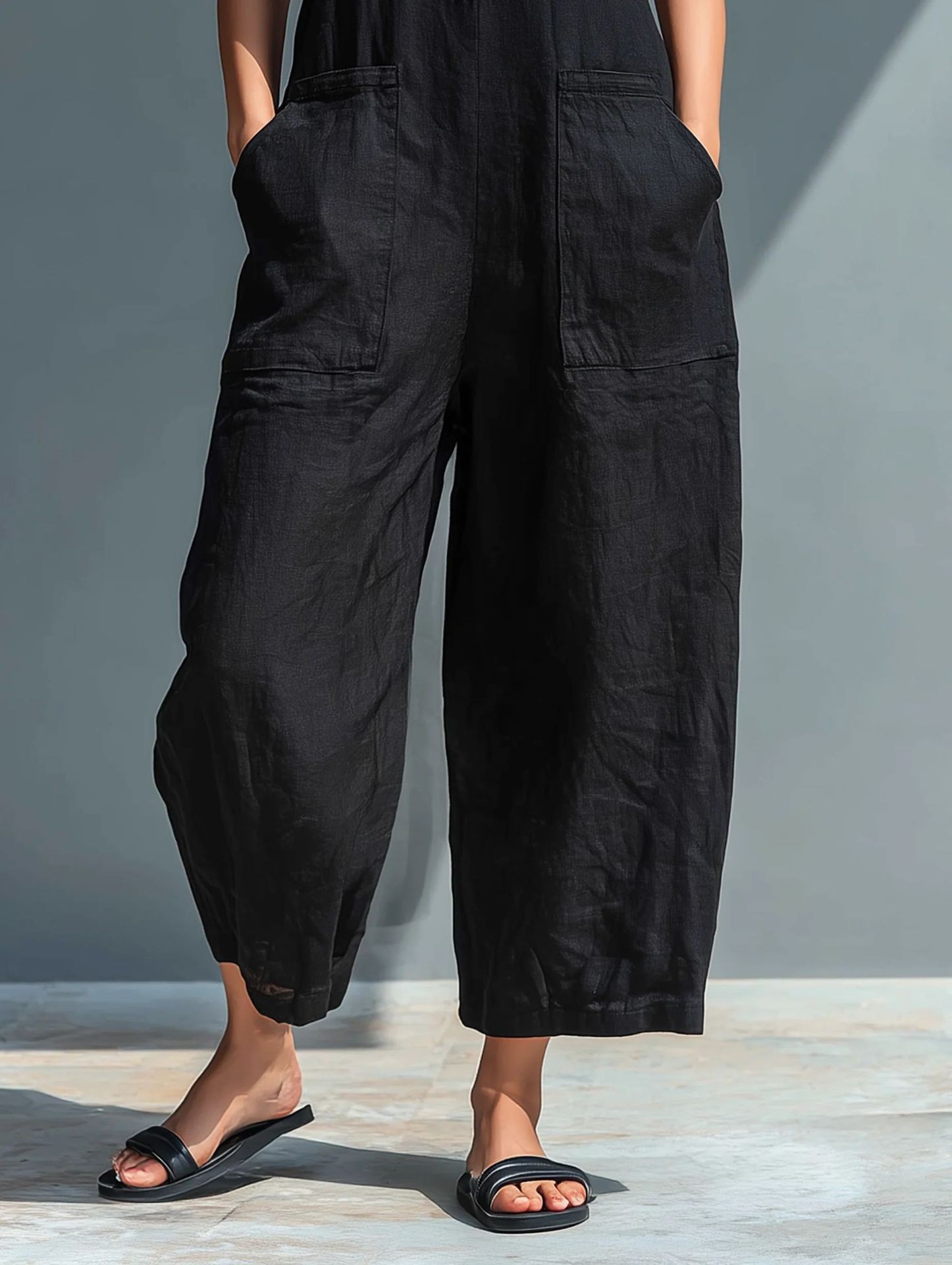 Summer Women's Clothing Sleeve – Jumpsuit Linen Relaxed Bewertung und Preis