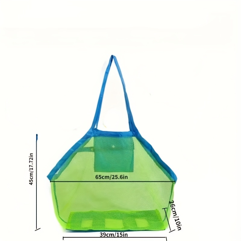 1pc Large Mesh Beach Tote Bag  – Tote Bag Beach Bewertung und Preis