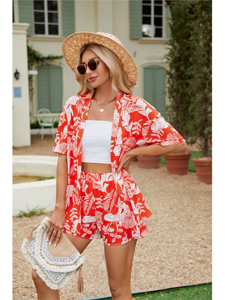 Summer Casual 2 Piece Set Wome – Romper Floral Print Bewertung und Preis