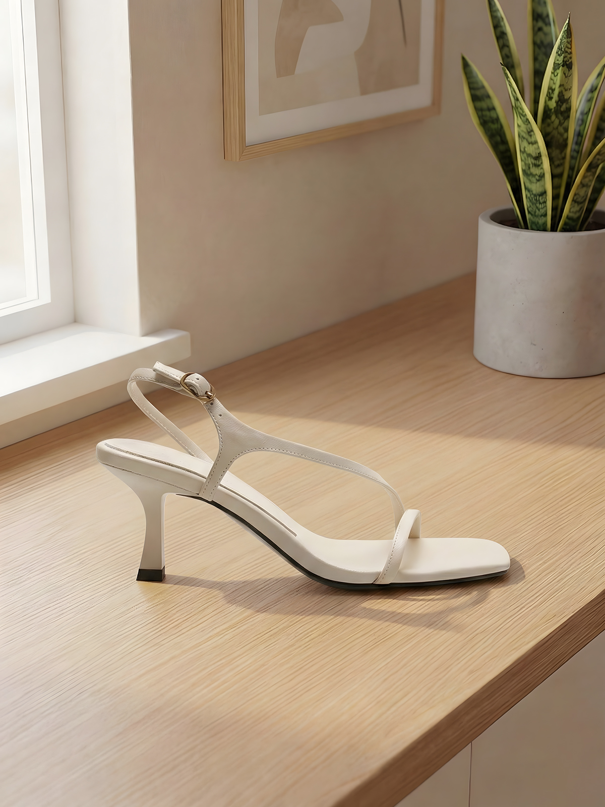Elegant Genuine Leather Strapp – Sandal Strappy Heeled Bewertung und Preis