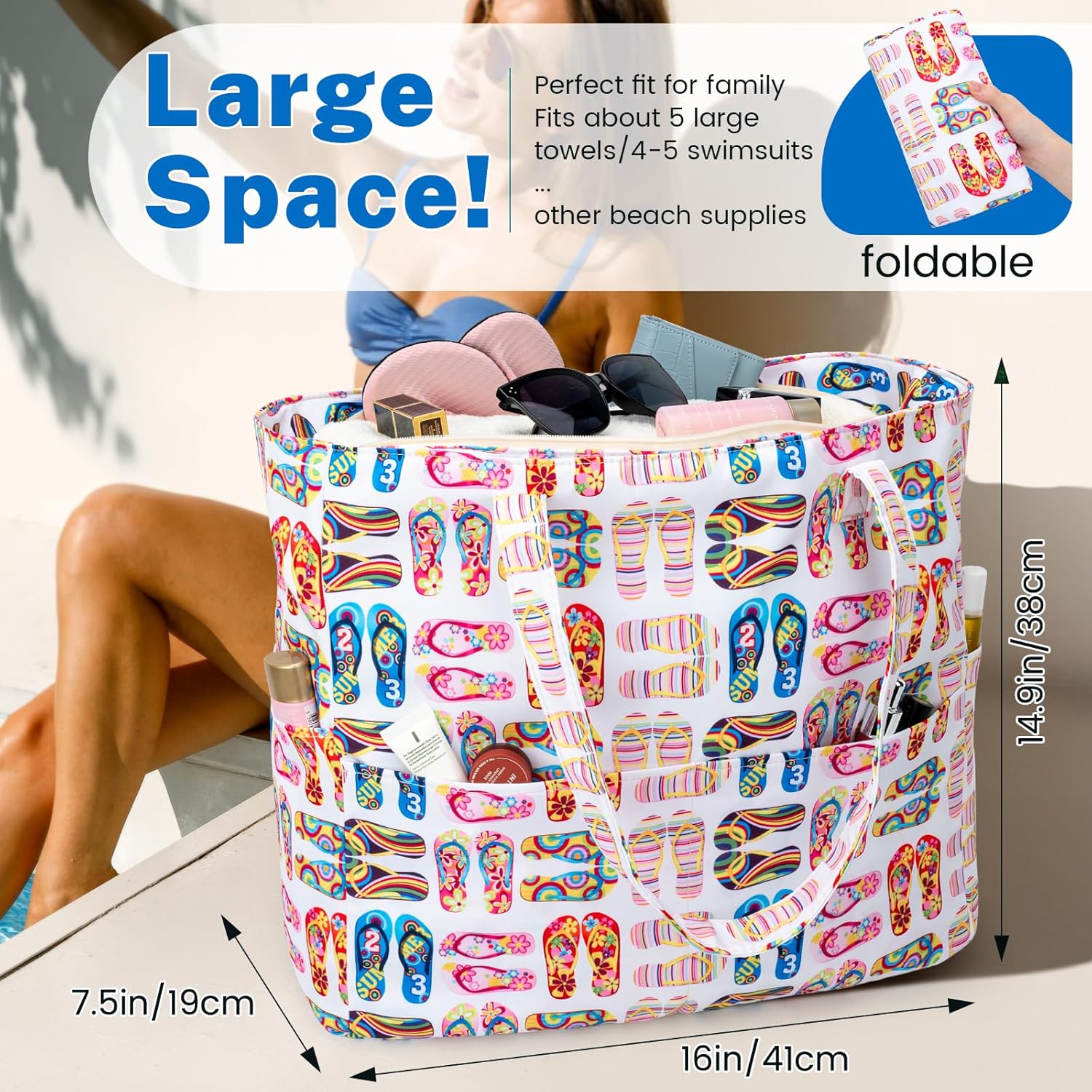 Beach Bag for Women, Hobo Pool – Tote Bag Beach Bewertung und Preis