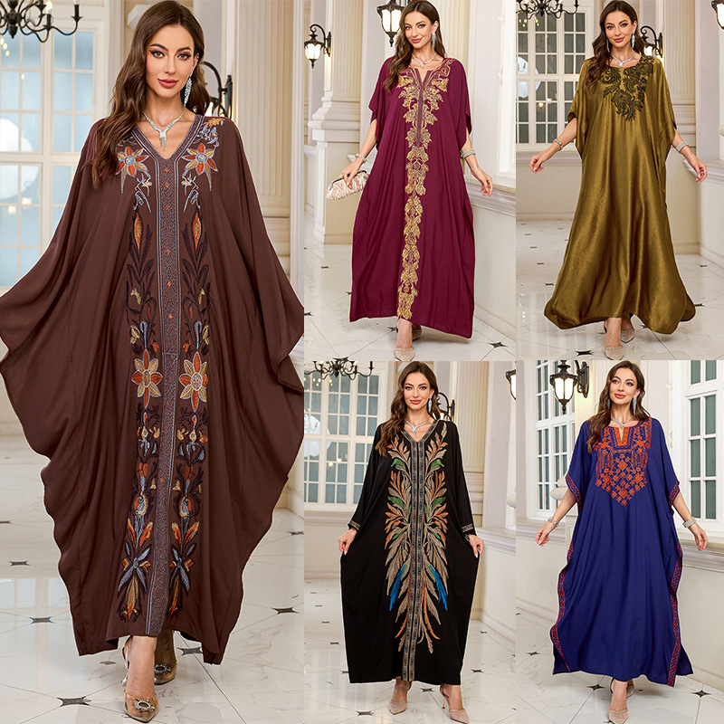 Women Embroidered Long Caftans – Cover Up Kaftan Bewertung und Preis