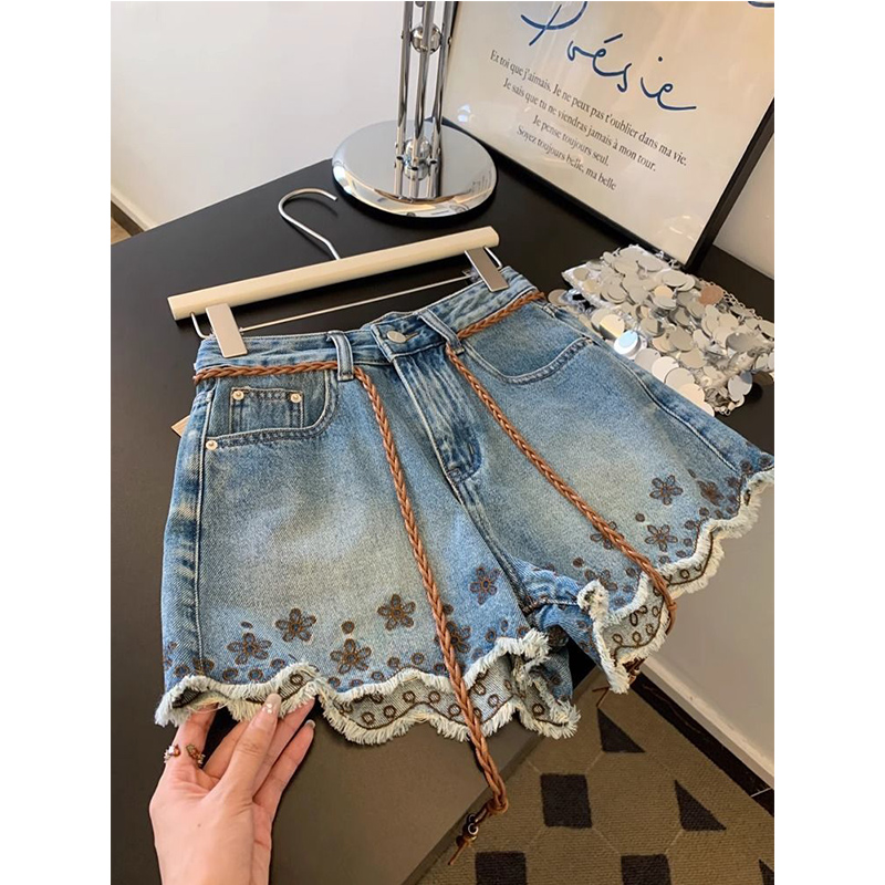 Breathable Vintage Denim Short – Shorts Denim Frayed Bewertung und Preis