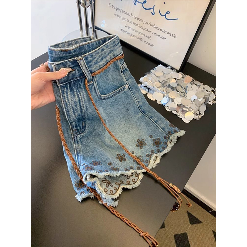 Breathable Vintage Denim Short – Shorts Denim Frayed Bewertung und Preis