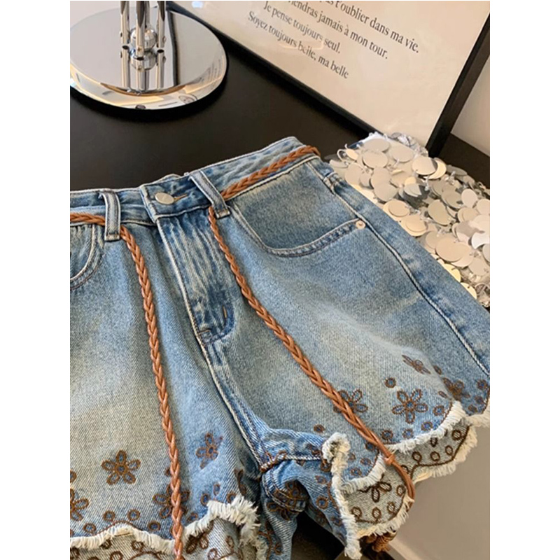 Breathable Vintage Denim Short – Shorts Denim Frayed Bewertung und Preis