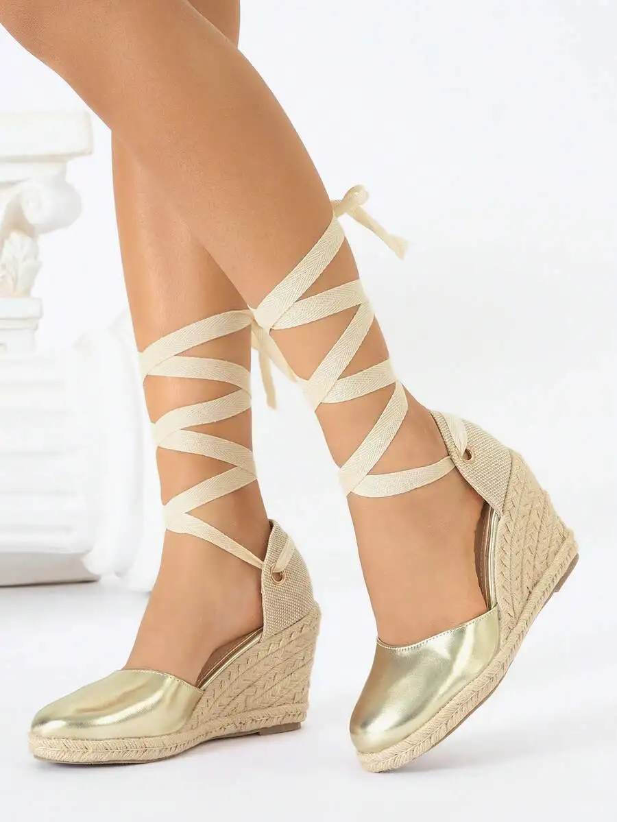 Metallic Cap Toe Espadrille We – Wedge Espadrille Women Bewertung und Preis