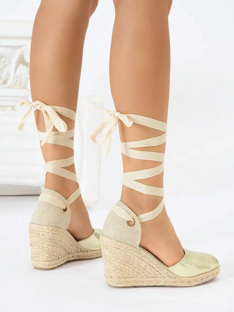 Metallic Cap Toe Espadrille We – Wedge Espadrille Women Bewertung und Preis