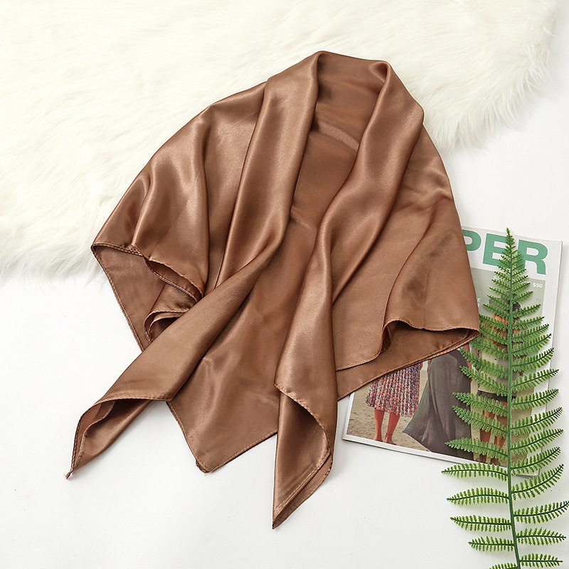 90cm Solid Colors Neckerchief  – Headband Summer Knit Bewertung und Preis