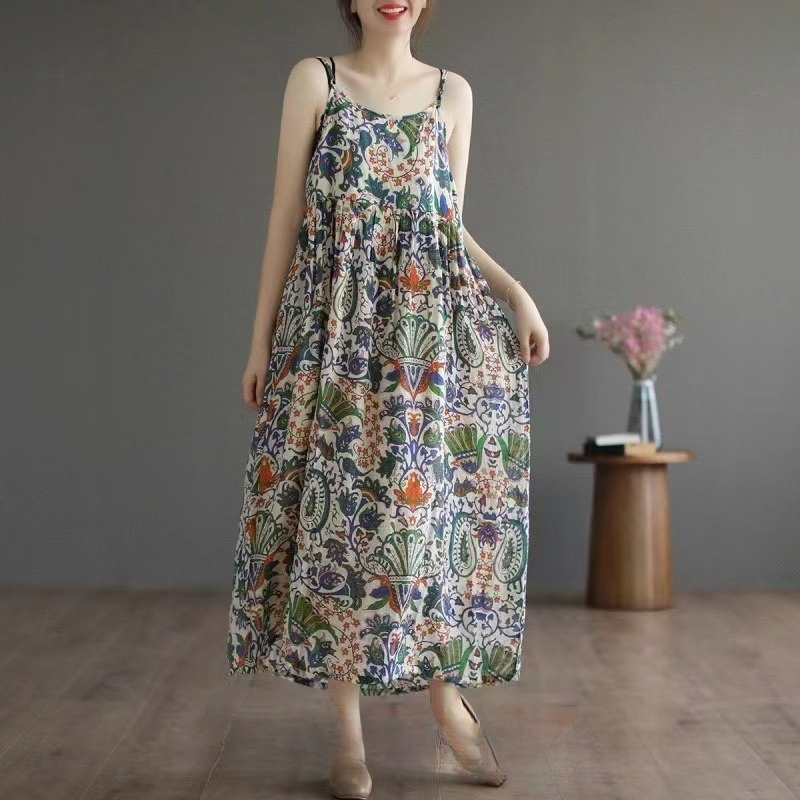 Women's Summer French Floral W – Midi Skirt Floral Bewertung und Preis