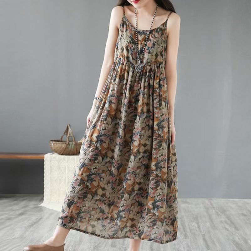 Women's Summer French Floral W – Midi Skirt Floral Bewertung und Preis