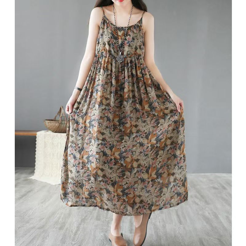 Women's Summer French Floral W – Midi Skirt Floral Bewertung und Preis